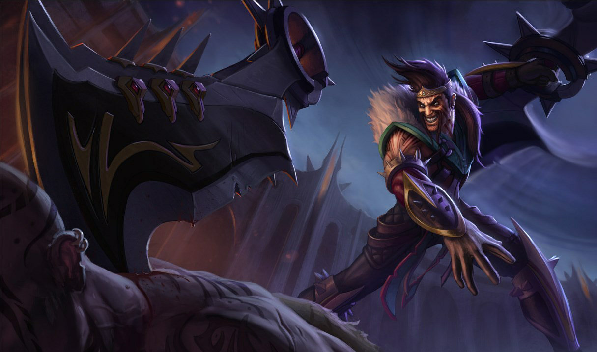 Draven official champion artwork