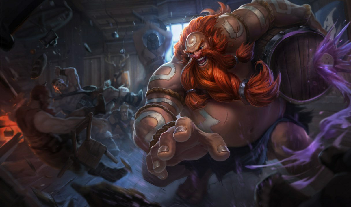 Gragas official champion artwork