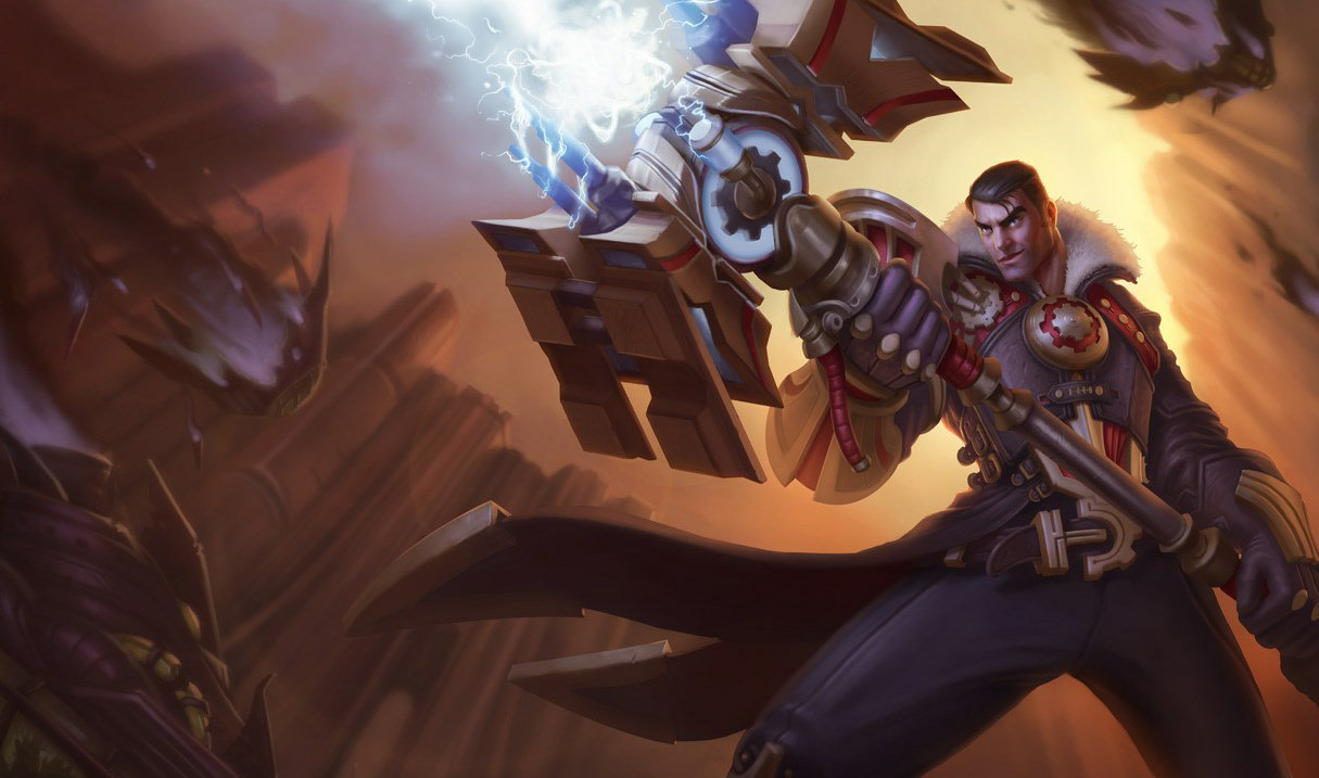 Jayce official champion artwork