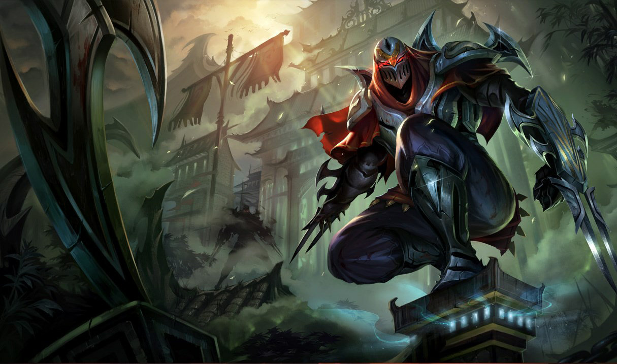 Zed official champion artwork